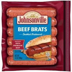 Johnsonville Smoked Beef Bratwurst