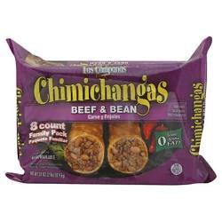 Las Campanas Beef & Bean Chimichangas
