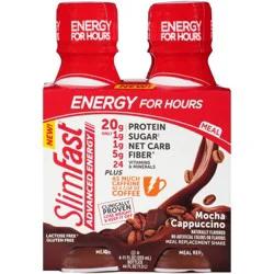 SlimFast Advanced Energy Mocha Cappuccino Meal Replacement Shake