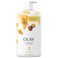 Olay Ultra Moisture Body Wash with Shea Butter, 887 mL