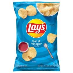 Lay's Potato Chips Salt & Vinegar Flavored 7 3/4 Oz