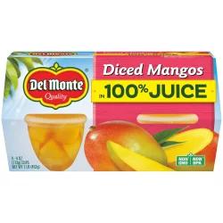 Del Monte Diced Mangos In 100% Juice