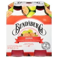 Bundaberg Guava Flavored Sparkling Fruit Drink 4 - 12.7 fl oz Bottles