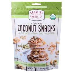 Creative Snacks Organic Coconut Snacks 4 oz
