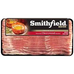 Smithfield Cherrywood Thick Cut Bacon - 16oz