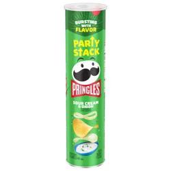 Pringles Mega Stack Sour Cream & Onion Potato Crisps Chips - 7.1oz
