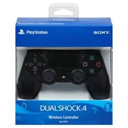 PlayStation Dualshock 4 Jet Black Wireless Controller 1 ea