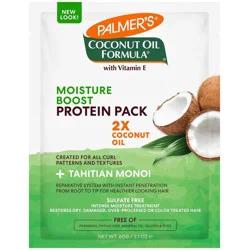 Palmer's Coconut Oil Formula Moisture Boost Protein Pack - 2.1oz