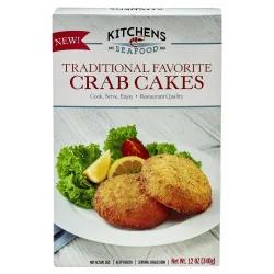 Kitchen's Seafood Kitchen Crab Cakes, 12 Ounce