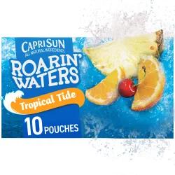 Capri Sun Roarin' Waters Tropical Tide Naturally Flavored Water Beverage Pouches