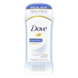 Dove Invisible Solid Antiperspirant Deodorant Stick Original Clean