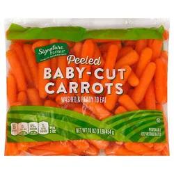 Signature Farms Signature Select/Farms Baby-Cut Peeled Carrots - 16 Oz