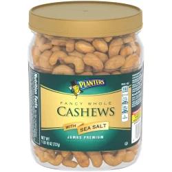 Planters Deluxe Whole Salted Cashews 26 oz