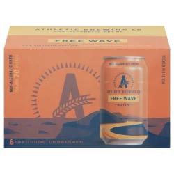 Athletic Brewing Co Free Wave Hazy IPA Non-Alcoholic Brew Cans