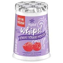 Yoplait Whips! Raspberry Mousse Low-Fat Yogurt, 4 oz