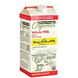 Central Market Organic Whole Milk with DHA