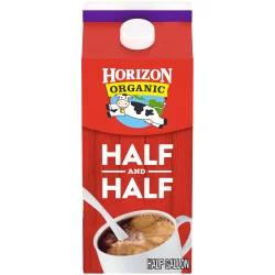 Horizon Organic Half & Half, Half Gallon