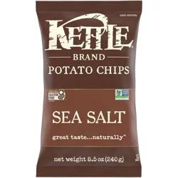 Kettle Brand Potato Chips, Sea Salt Kettle Chips, 8.5 Oz