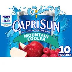 Capri Sun Mountain Cooler Naturally Flavored Fruit Juice Drink Pouches