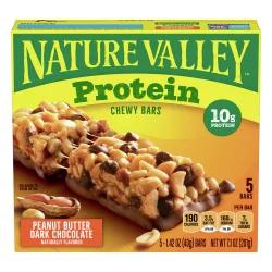 Nature Valley Protein Peanut Butter Dark Chocolate Chewy Bars 5 ea