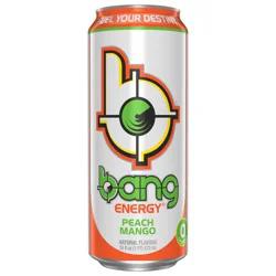 Bang Peach Mango Energy Drink 16 fl oz