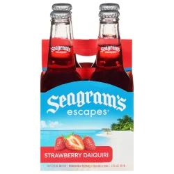 Seagram's Escapes Strawberry Daiquiri Malt Beverage 4 - 11.2 fl oz Bottles