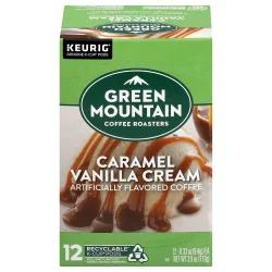 Green Mountain Coffee Roasters Caramel Vanilla Cream Keurig Single-Serve K-Cup pods, Light Roast Coffee