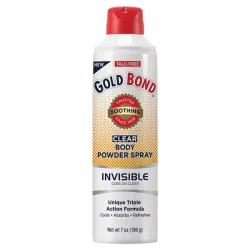 Gold Bond No Mess Invisible Body Powder Spray