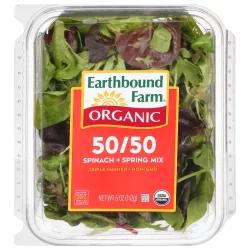 Earthbound Farm Organic Half & Half Baby Spinach and Spring Mix
