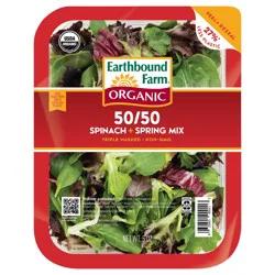 Earthbound Farm Organic Half & Half Baby Spinach and Spring Mix