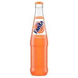 Fanta Orange Mexico Glass Bottle, 355 mL