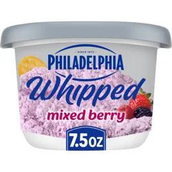 Philadelphia Mixed Berry Whipped Cream Cheese Spread Tub