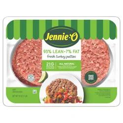 Jennie-O 93% Lean 7% Fat Turkey Patties