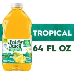 Juicy Juice 100% Juice, Tropical, 64 FL OZ Bottle