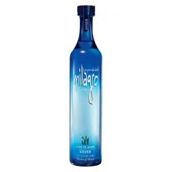 Milagro Silver Tequila Bottle