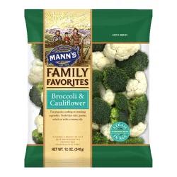 Mann's Broccoli & Cauliflower Florets, 12 oz