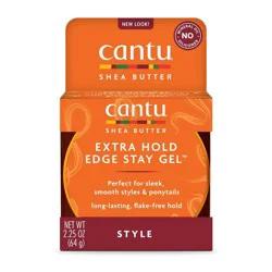 Cantu Shea Butter Extra Hold Edge Stay Gel 2.25 oz