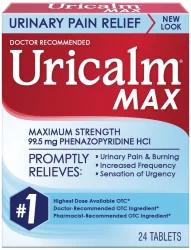 Uricalm Max Urinary Pain Relief Tablets