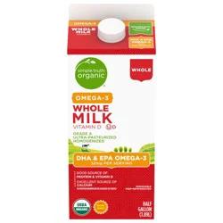 Simple Truth Organic Whole Milk With Dha Omega-3