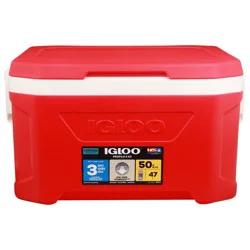Igloo Profile II 50 Quart Red Cooler 1 ea