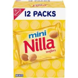 Nilla Mini Nilla Wafers Cookies - Munch Pack - 12oz/12ct