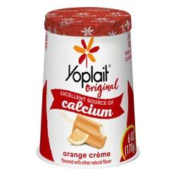 Yoplait Low Fat Original Orange Creme Yogurt 6 oz