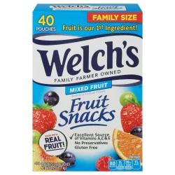 Welch's Fruit Snacks Mixed Fruits