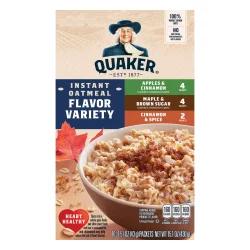 Quaker Flavor Variety Instant Oatmeal 10 ea