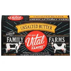 Vital Farms Unsalted Pasture-Raised Butter