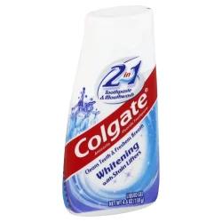 Colgate Toothpaste Anticavity Fluoride Toothpaste & Mouthwash Whitening With Stain Lifters Liquid Gel