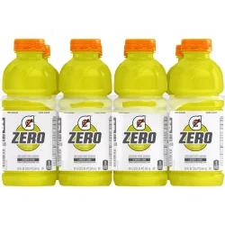 Gatorade Zero Zero Sugar Thirst Quencher Lemon Lime 20 Fl Oz 8 Count