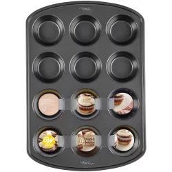 Wilton Perfect Results 12Cup Nonstick Muffin Pan - Black