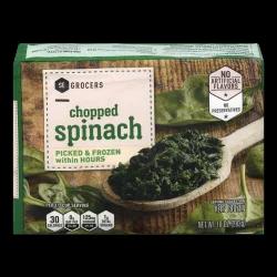 SE Grocers Spinach Chopped