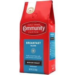 Community Coffee Breakfast Blend Medium Roast Ground Coffee - 12oz